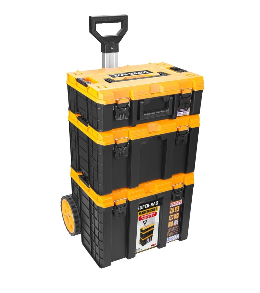 S-M-L MASTER CASE ORGANİZERLİ 3'LÜ SET