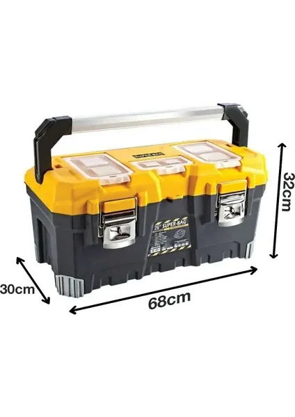 SÜPERBAG ALÜMİNYUM SAPLI TAKIM ÇANTASI 26''