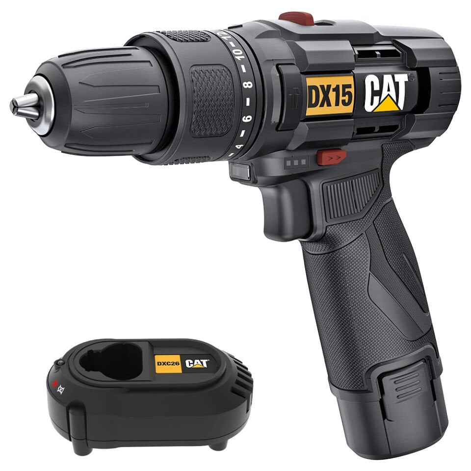 CAT DX15 12Volt/2.0Ah Şarjlı Darbeli Matkap