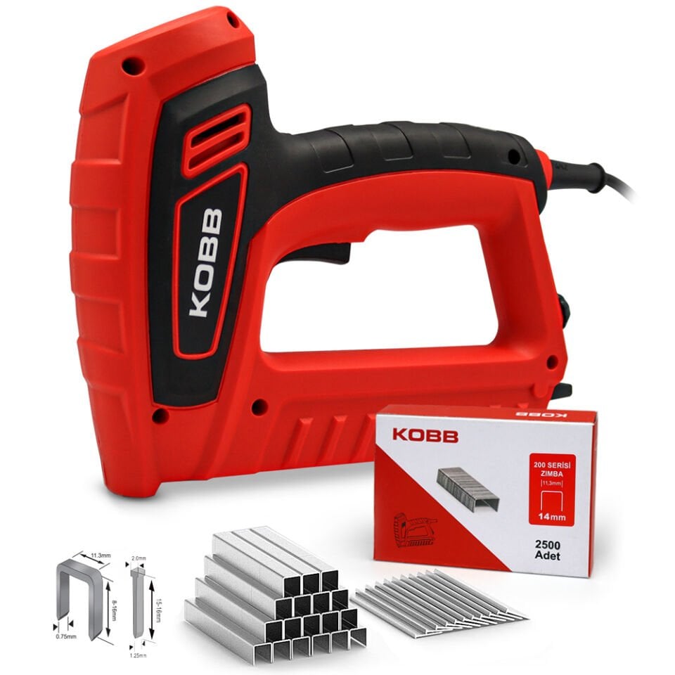 KOBB KBZ200 8-16mm Zımba 15-16mm Çivi Çakma Makinesi