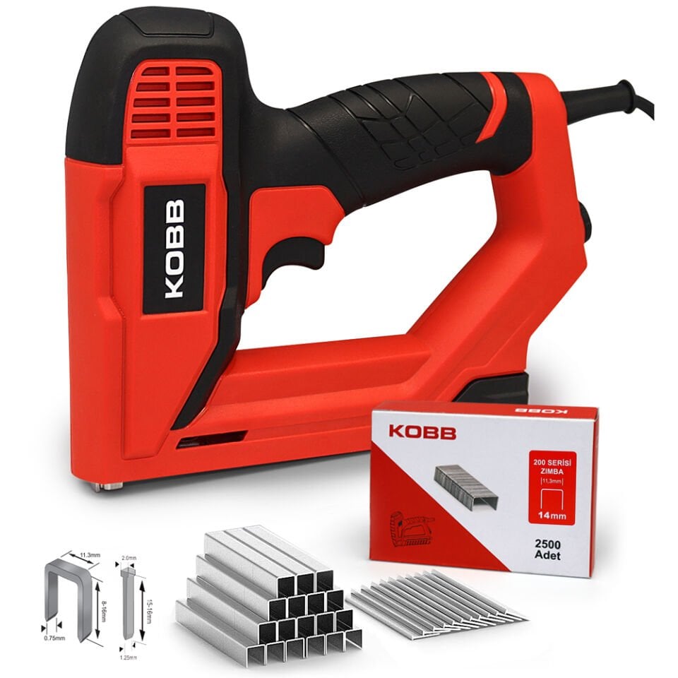 KOBB KBZ90 15-25mm Zımba 15-32mm Çivi Çakma Makinesi
