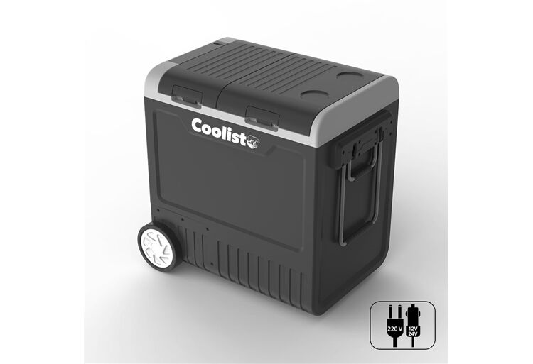 COOLIST CLK65W 65LT ÇİFT BÖLMELİ KOMPRESÖRLÜ OTO BUZDOLABI