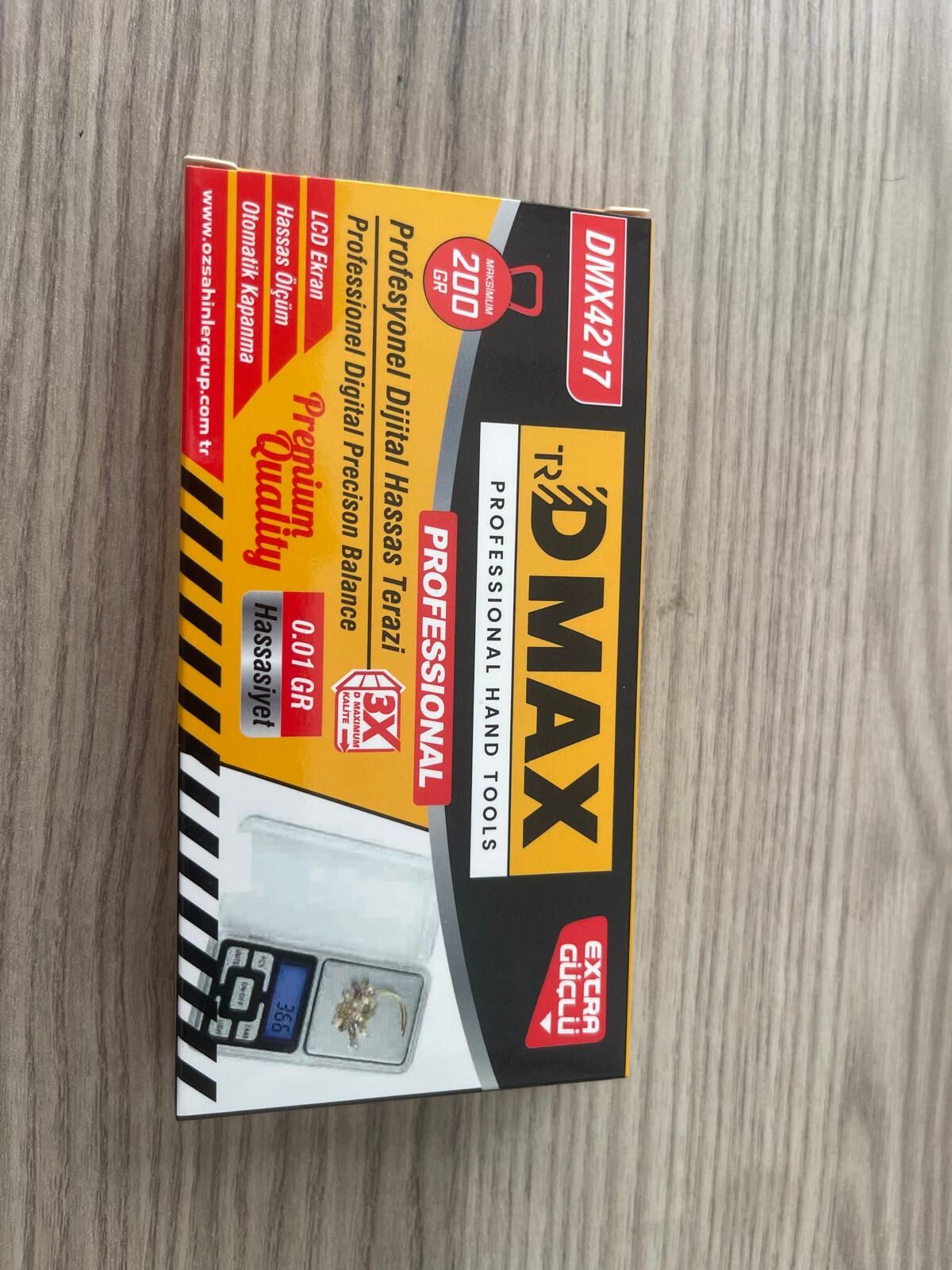 DMAX DMX4217 PROFESYONEL DİĞİTAL HASSAS TERAZİ