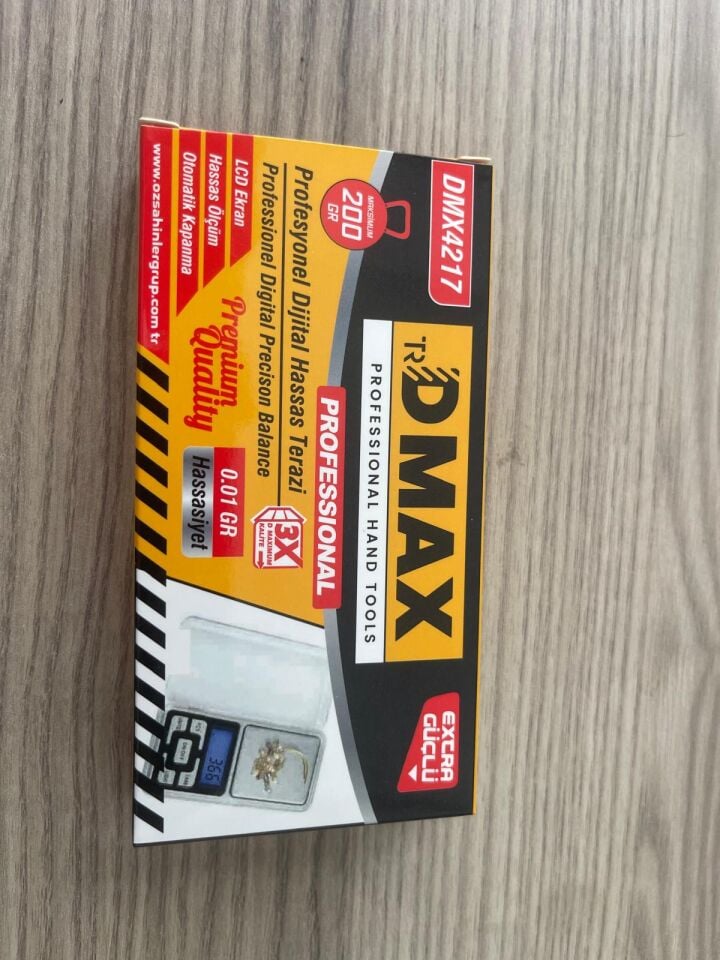 DMAX DMX4217 PROFESYONEL DİĞİTAL HASSAS TERAZİ