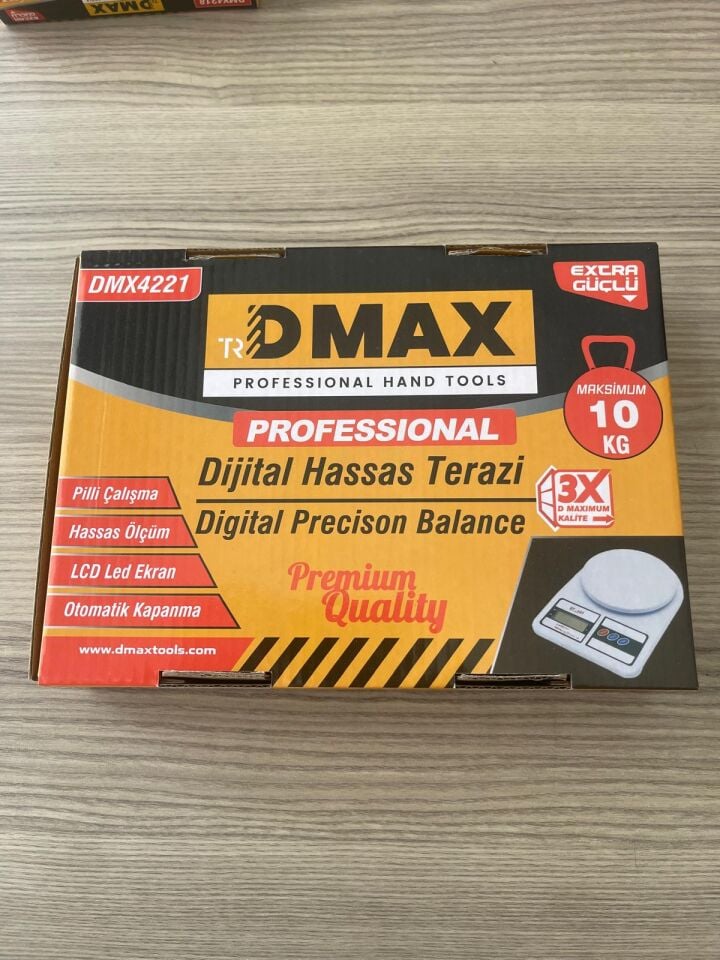 DMAX DMX4221 PROFESYONEL DİĞİTAL HASSAS TERAZİ
