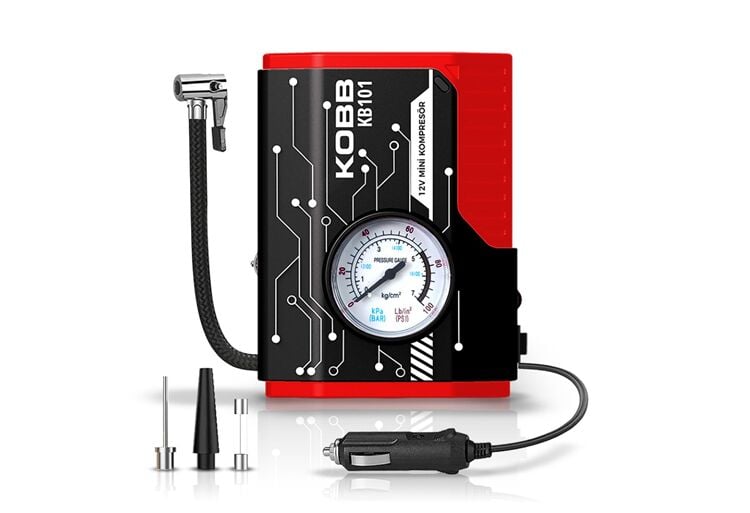 KOBB  KB101 12Volt 100 PSI Lastik Şişirme Hava Pompası